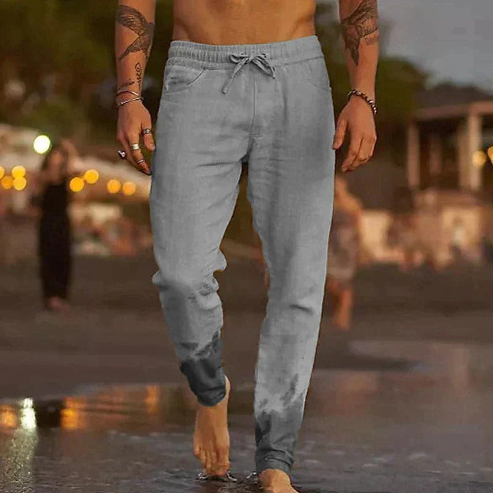 Herren Sommerliche Leinenhose - Jaxx