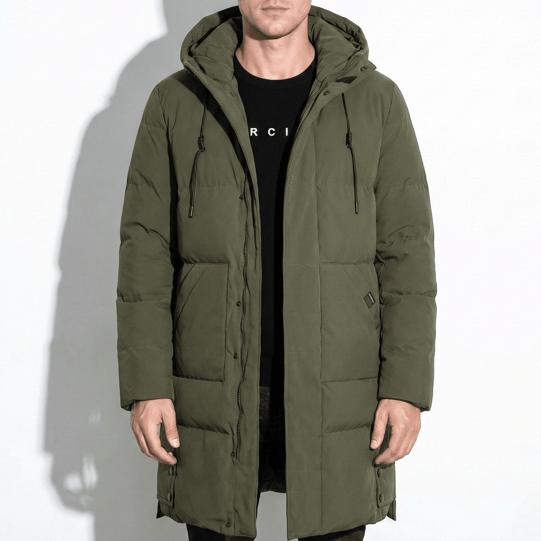 Herren Winter Parka | Mit Kapuze &amp; Wetterfest