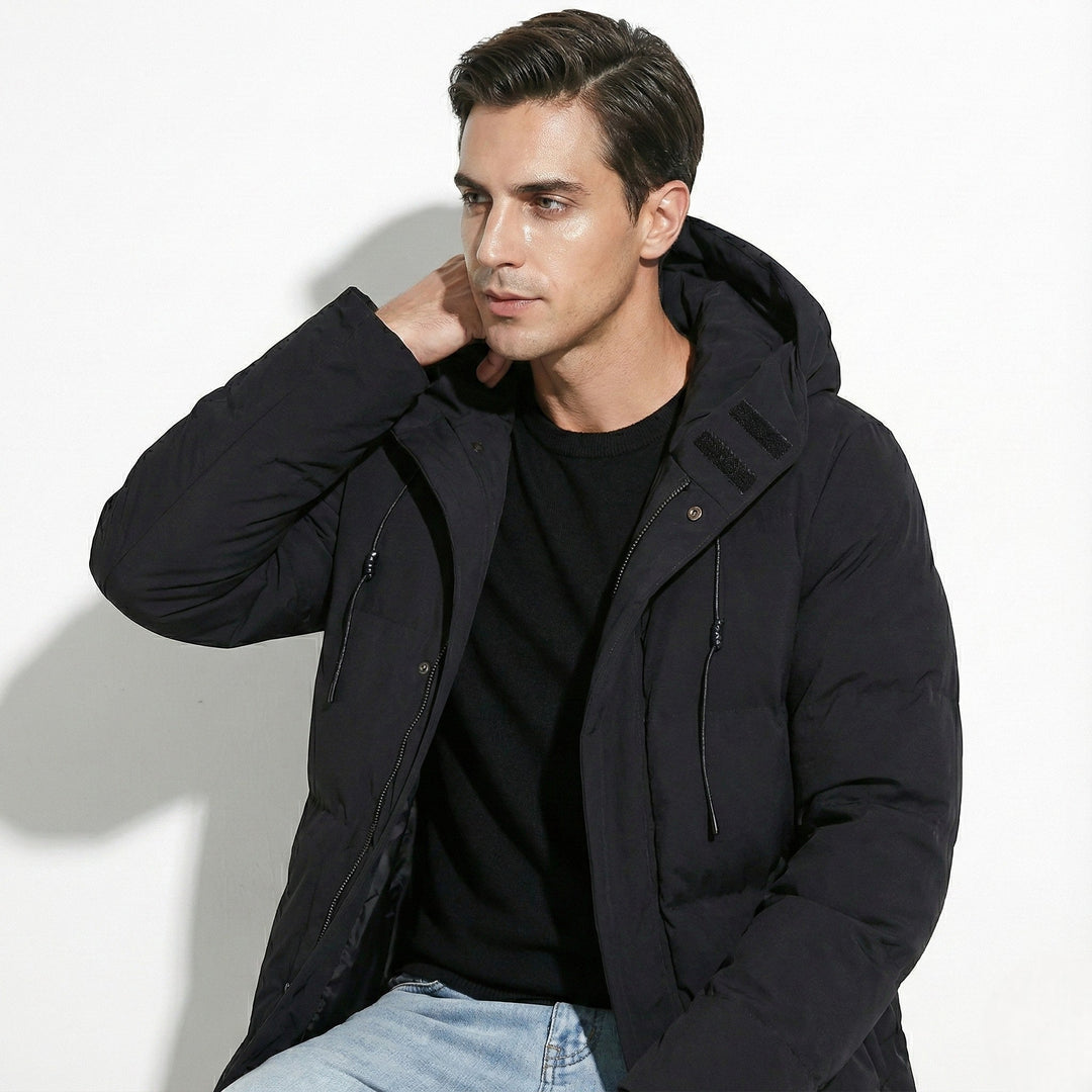 Herren Winter Parka | Mit Kapuze &amp; Wetterfest