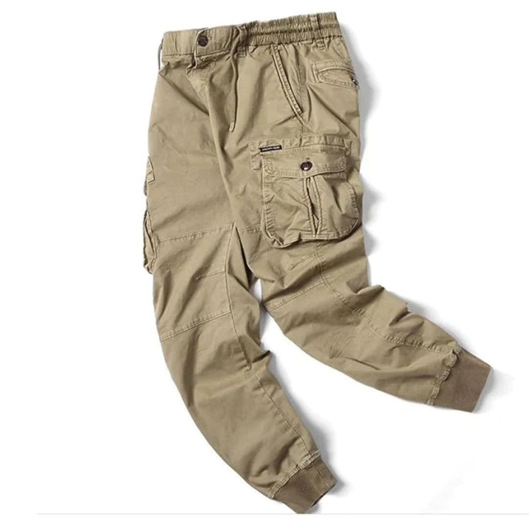 Modische Cargohose Herren Jogger mit Bündchen