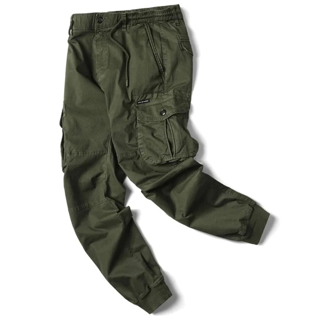Modische Cargohose Herren Jogger mit Bündchen