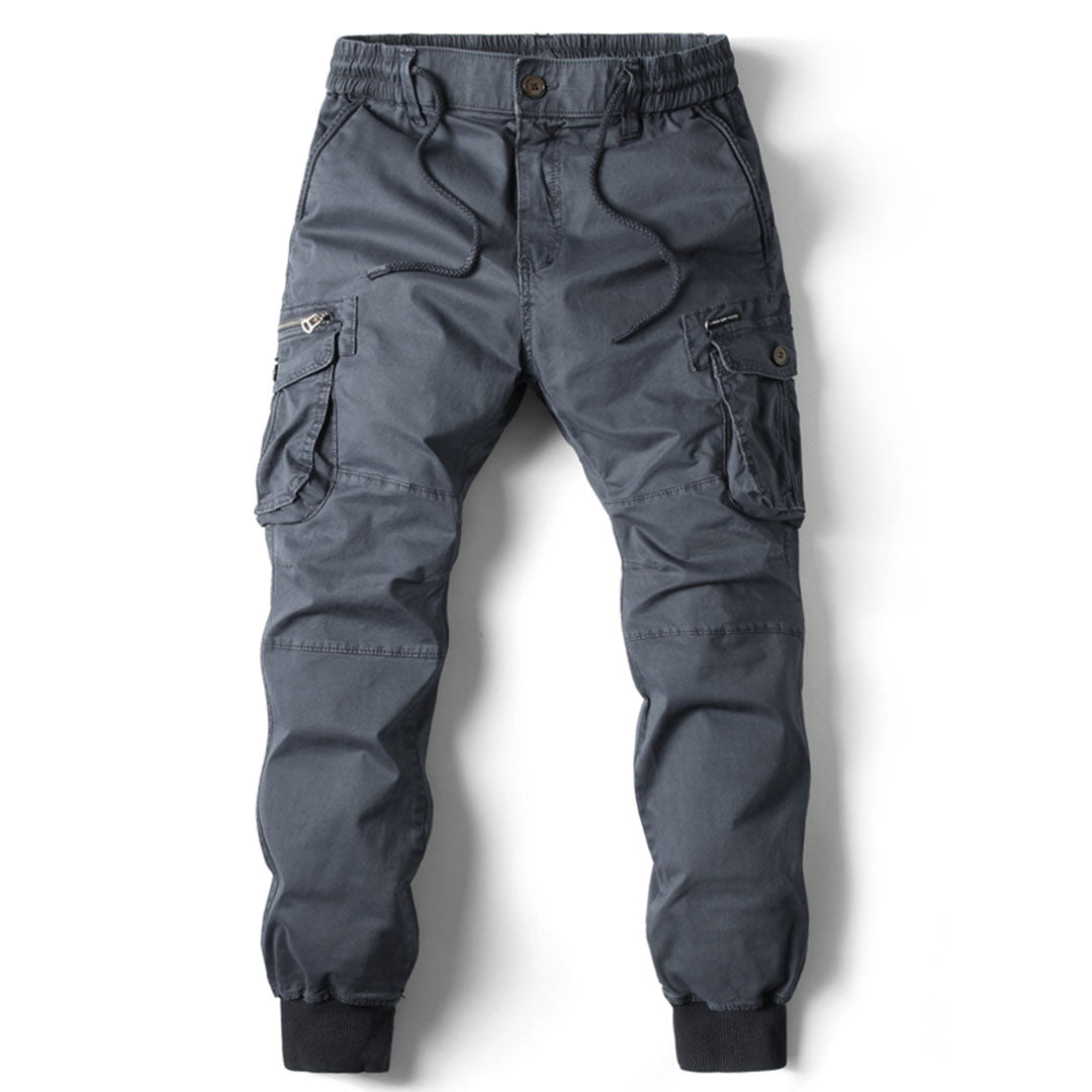 Modische Cargohose Herren Jogger mit Bündchen