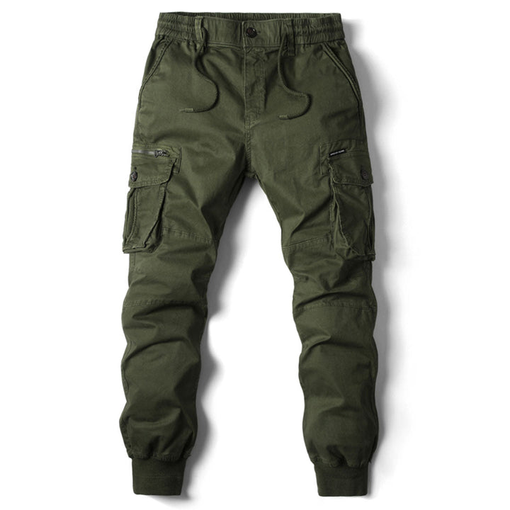 Modische Cargohose Herren Jogger mit Bündchen