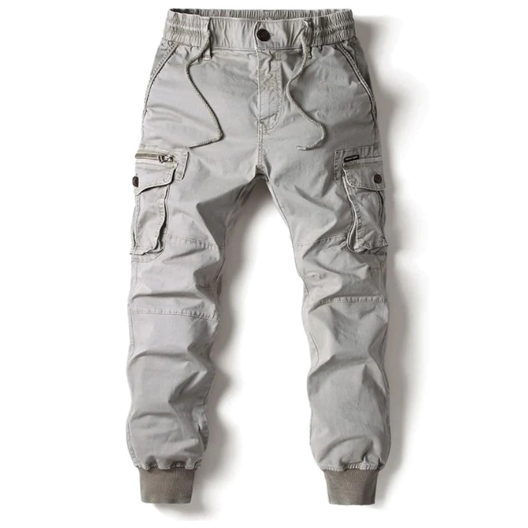 Modische Cargohose Herren Jogger mit Bündchen