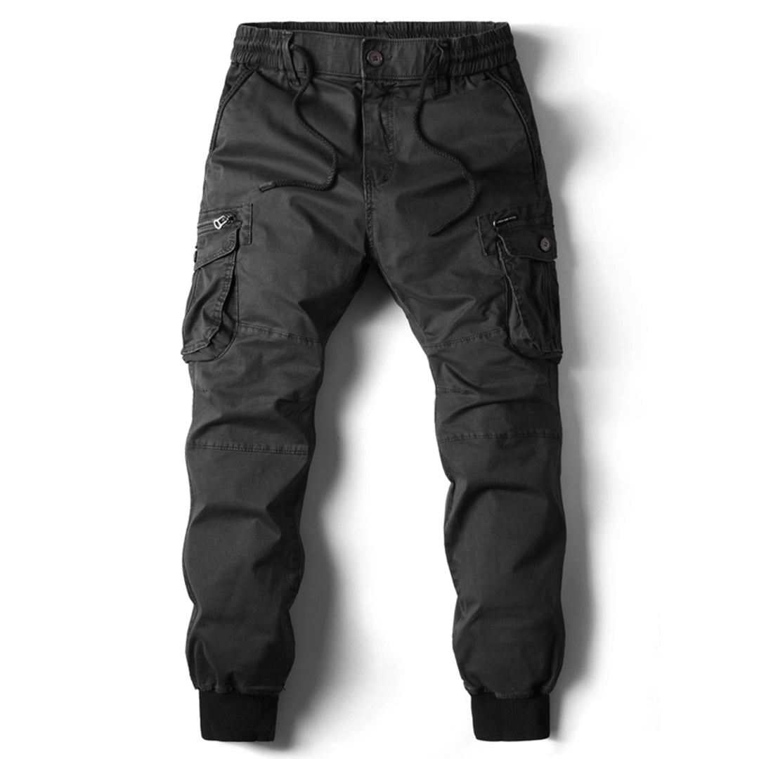 Modische Cargohose Herren Jogger mit Bündchen