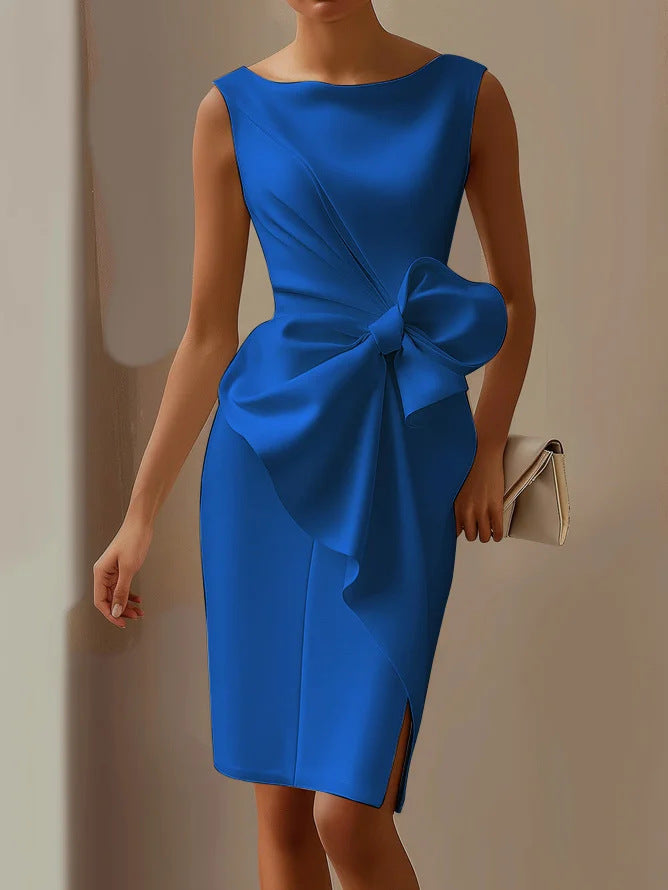 VESLI - Midi-Kleid mit sanfter Haptik