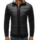 Gepolsterte Jacke für Herren mit langen Ärmeln