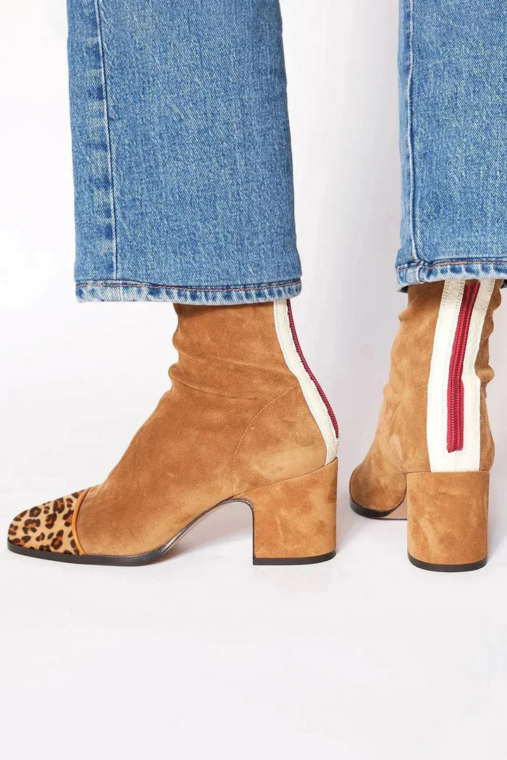 Eva - Damen Elegante Stiefel mit Absatz