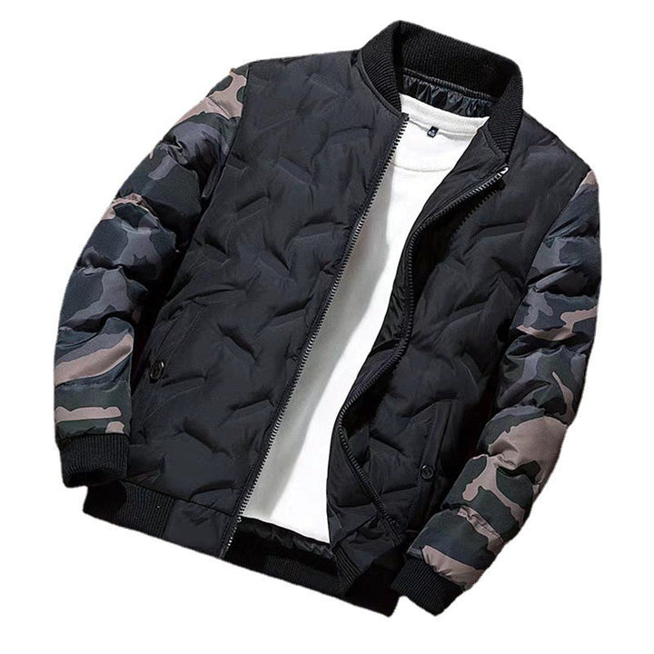 Bomberjacke für Herren mit Taschen und langen Ärmeln
