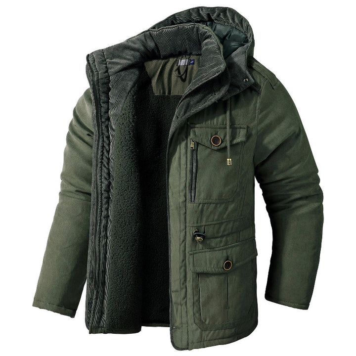 Mason | Parka für Herren mit Kapuze und Taschen
