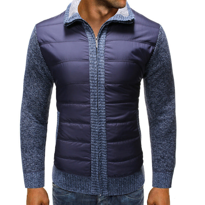 Gepolsterte Jacke für Herren mit langen Ärmeln