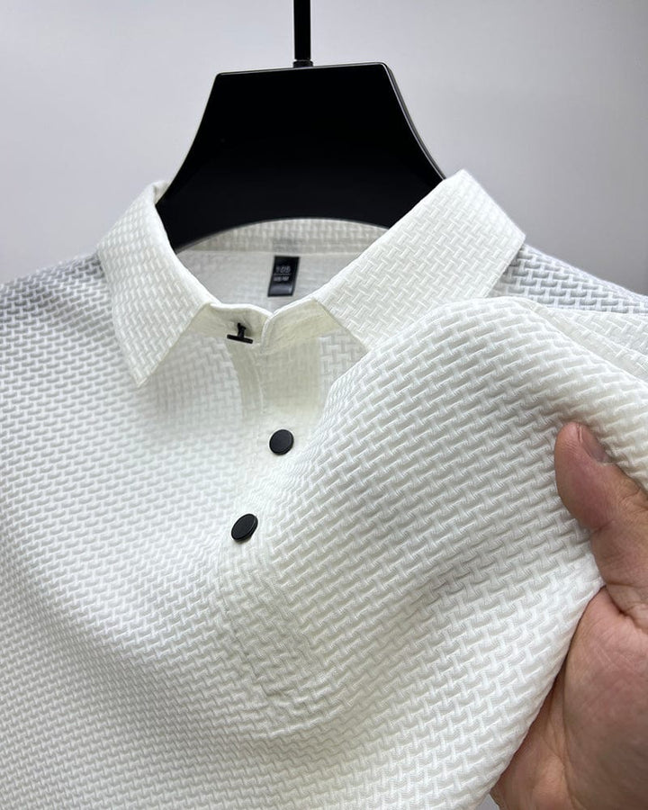 Herren Polo Moderne Stil Atmungsaktiv für den Sommer – Elegantes und Entspanntes Aussehen