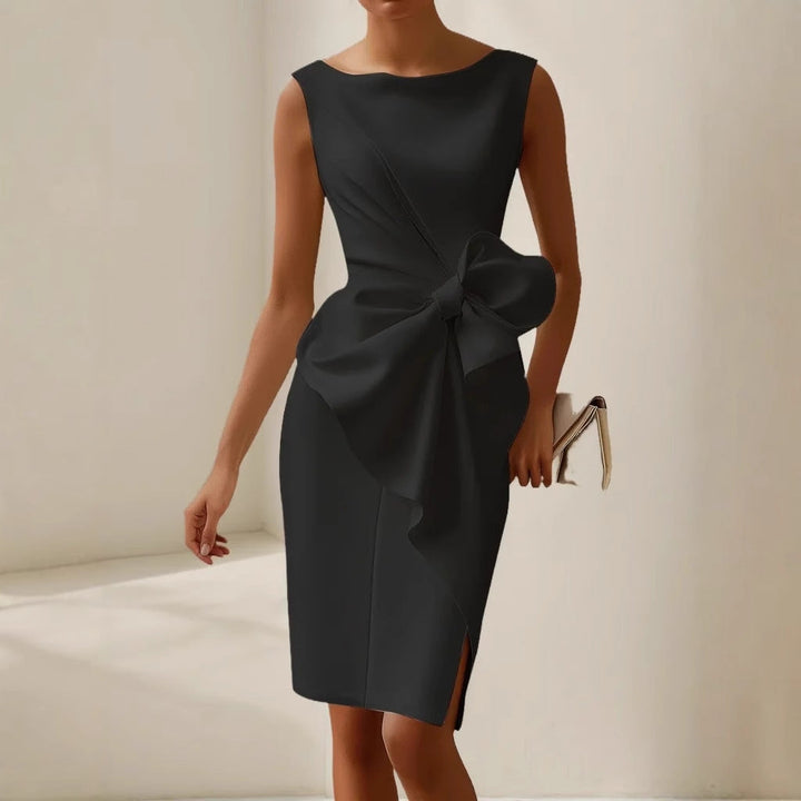 VESLI - Midi-Kleid mit sanfter Haptik