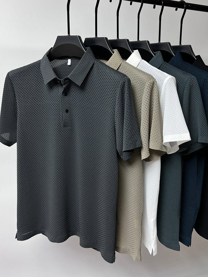 Herren Polo Moderne Stil Atmungsaktiv für den Sommer – Elegantes und Entspanntes Aussehen