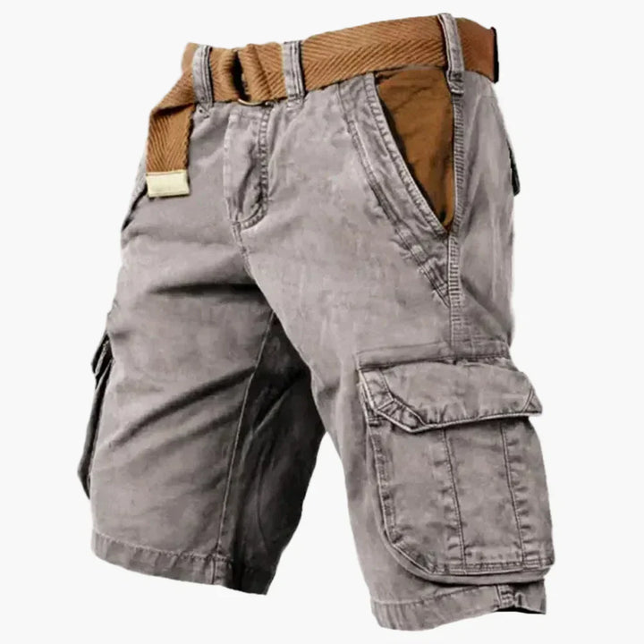 Herren-Cargo-Shorts im Vintage-Stil und Cargo-Taschen
