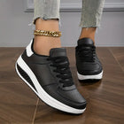 Almina - Damen Sneaker mit Schnürung und Gepolsterter Sohle