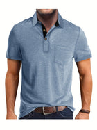 Polo Herren - Regular Fit mit kurzen Ärmeln und Kontrastkragen | Geschäftlich