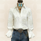 MARIANNE - Lässige Bluse Mit Blumenmuster