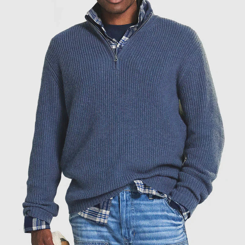 Pullover Herren | Zeitloser Rundhalsausschnitt für Smart-Casual Looks