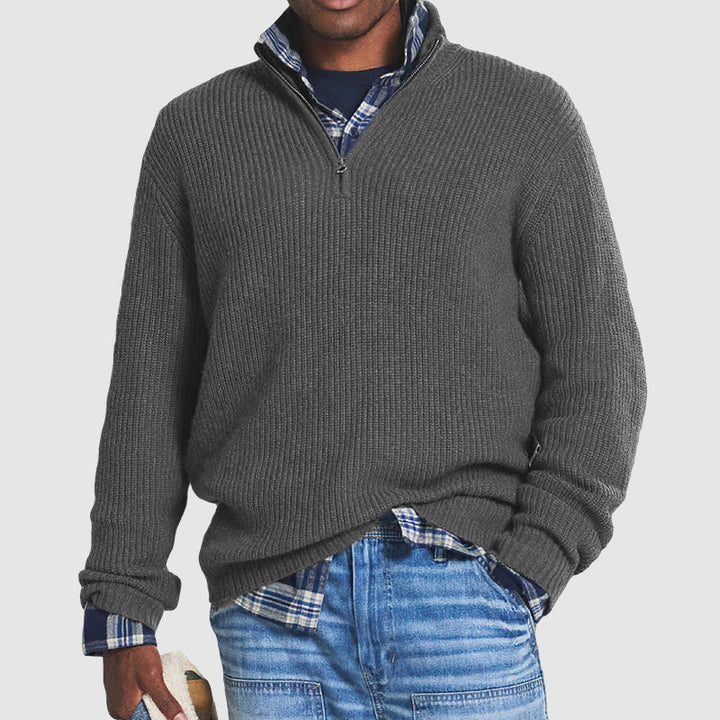 Pullover Herren | Zeitloser Rundhalsausschnitt für Smart-Casual Looks