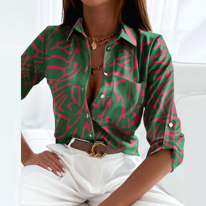 Elisa - Klassische Bluse mit Kragen