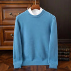 Elliot | Herren Merinowollpullover mit gerippten Bündchen und Saumdetail