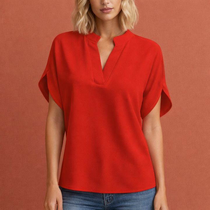 Elegante luftige Bluse für Damen mit schmeichelhaftem Schnitt | Maud