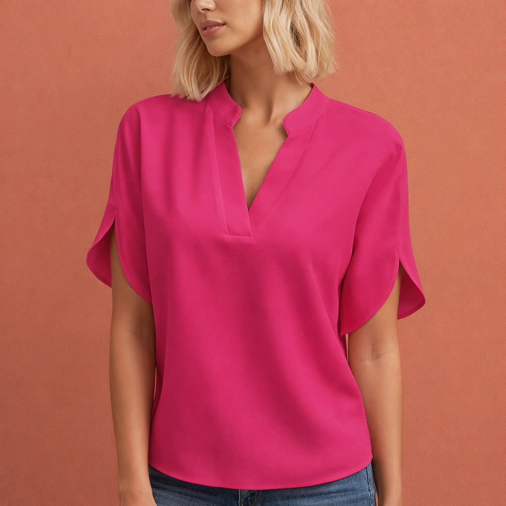 Elegante luftige Bluse für Damen mit schmeichelhaftem Schnitt | Maud