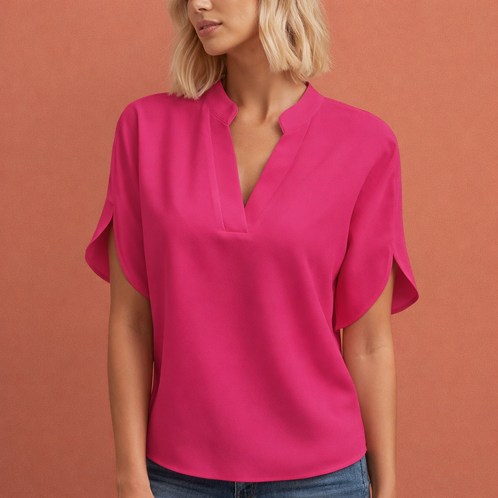 Elegante luftige Bluse für Damen mit schmeichelhaftem Schnitt | Maud