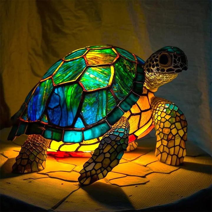 Bunte Tierlampe