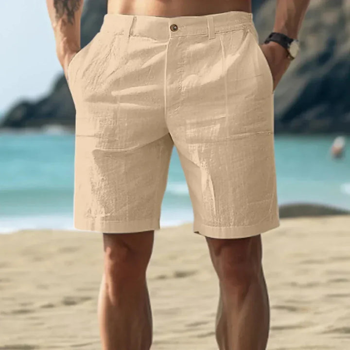 Lässige leichte Sommerweb-Shorts für Männer
