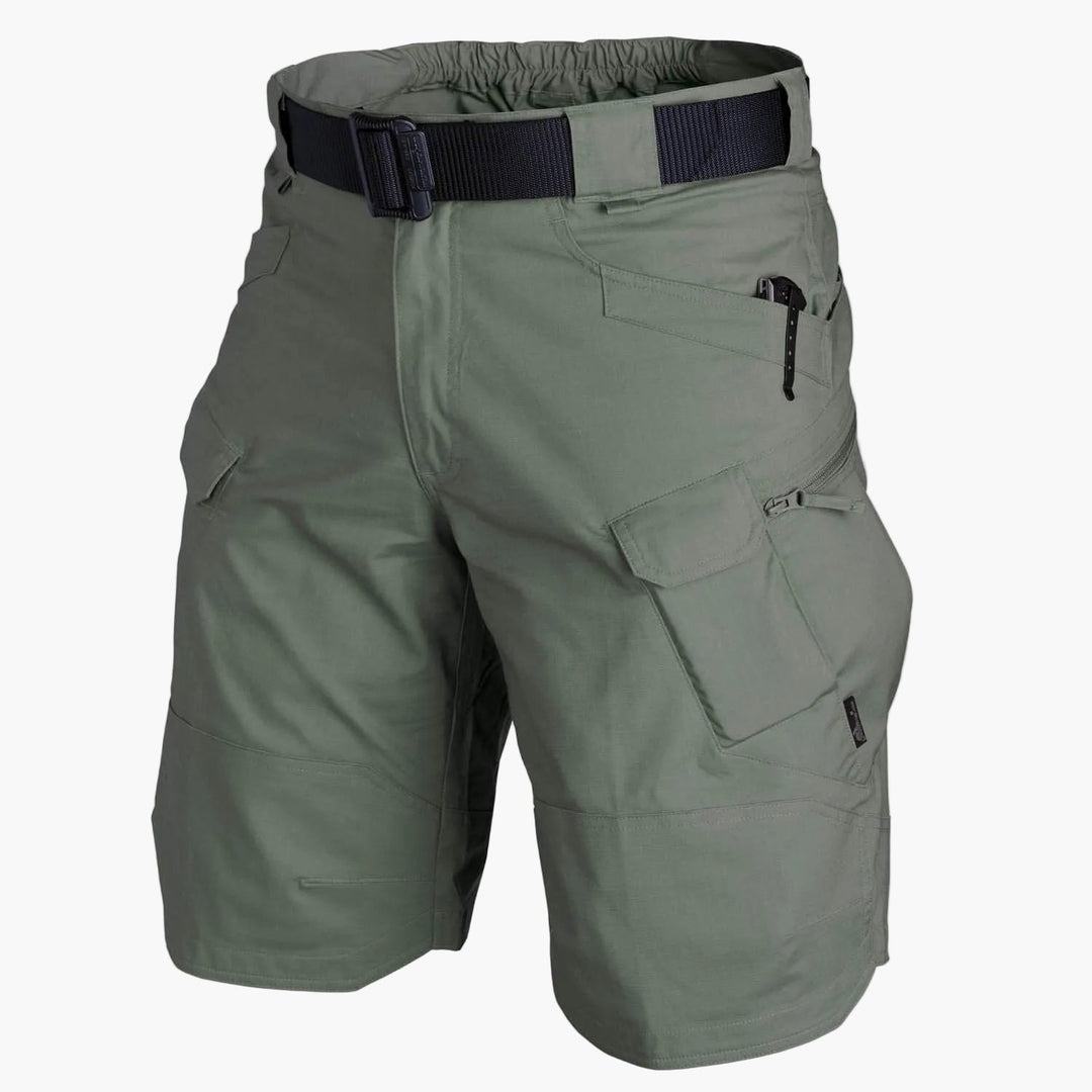Outdoor-Shorts für Herren mit Multifunktionstaschen und Gürtel