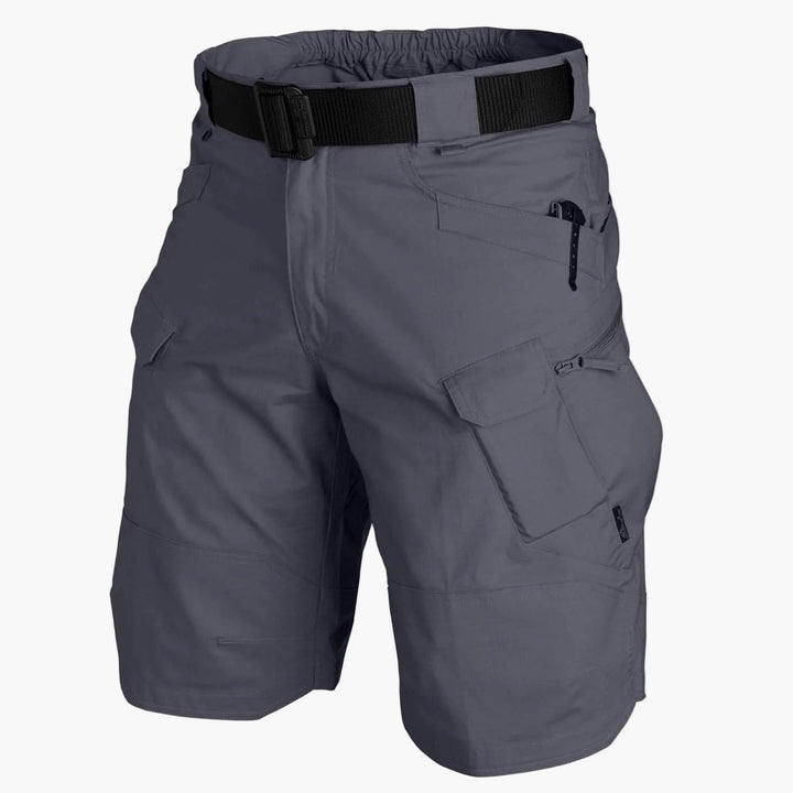 Outdoor-Shorts für Herren mit Multifunktionstaschen und Gürtel
