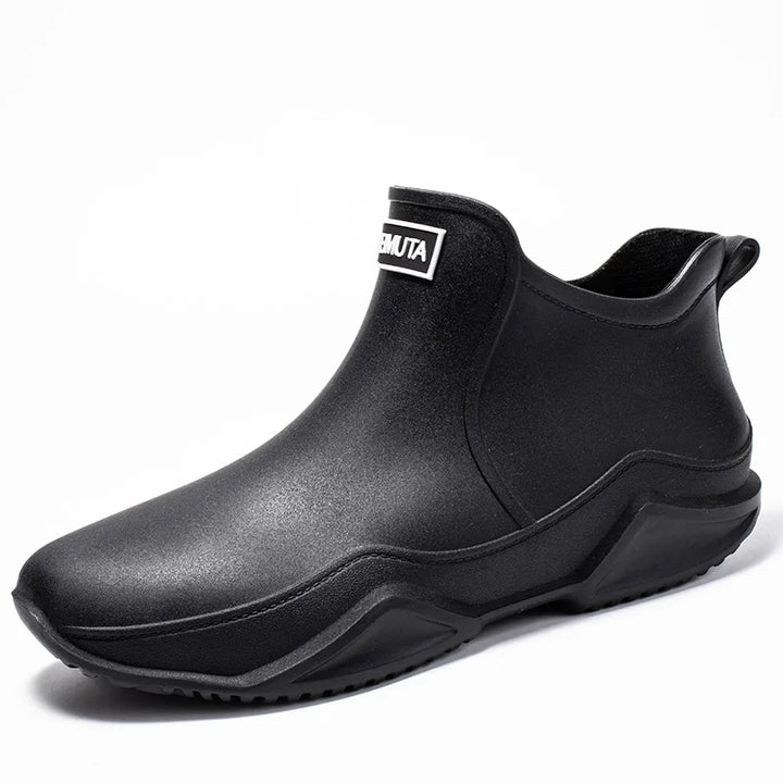 Regenstiefel für Herren mit rutschfester Sohle