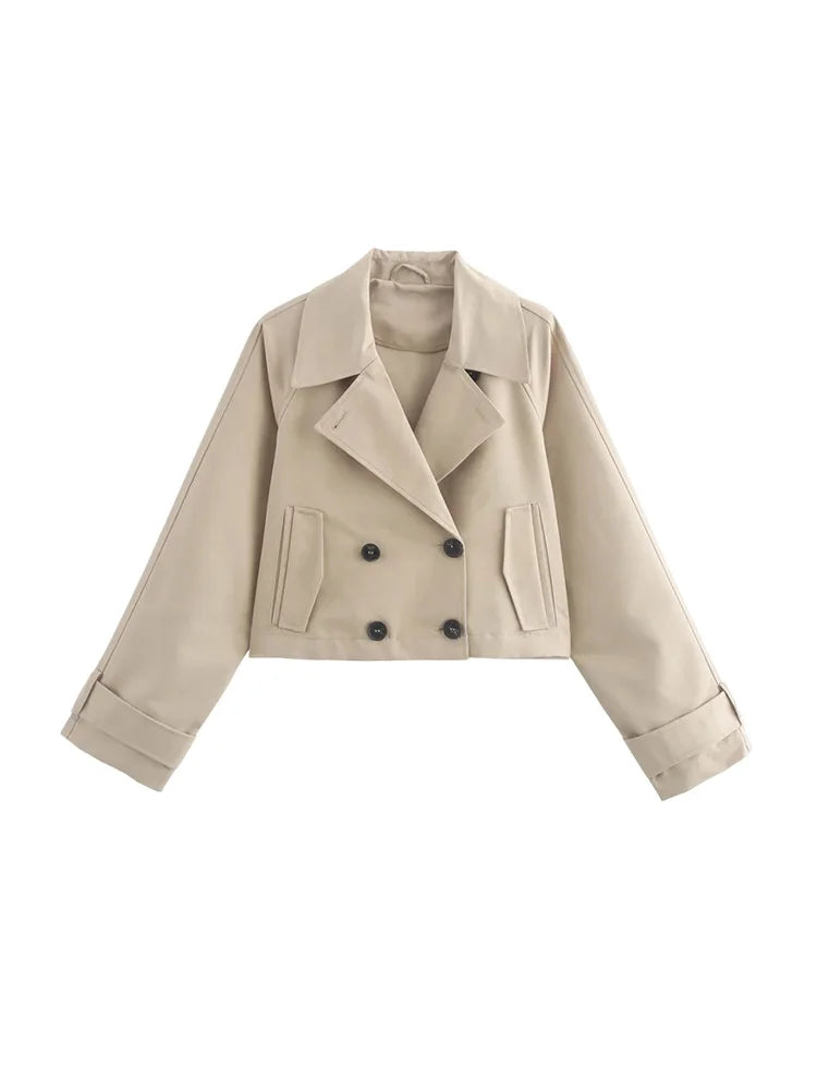 ILSE - Trench-coat court pour femme
