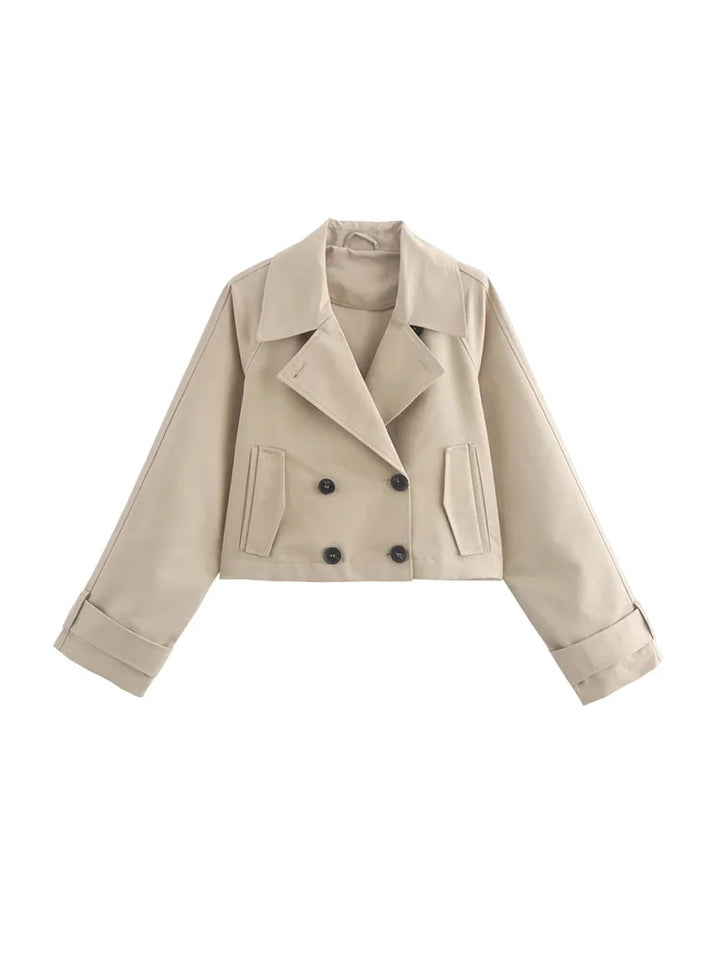 ILSE - Trench-coat court pour femme