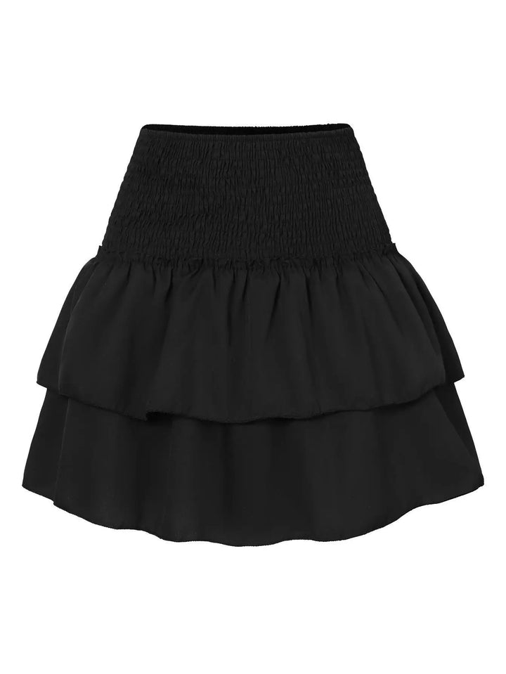 Livia-Blumige Rüschenshort für Frauen