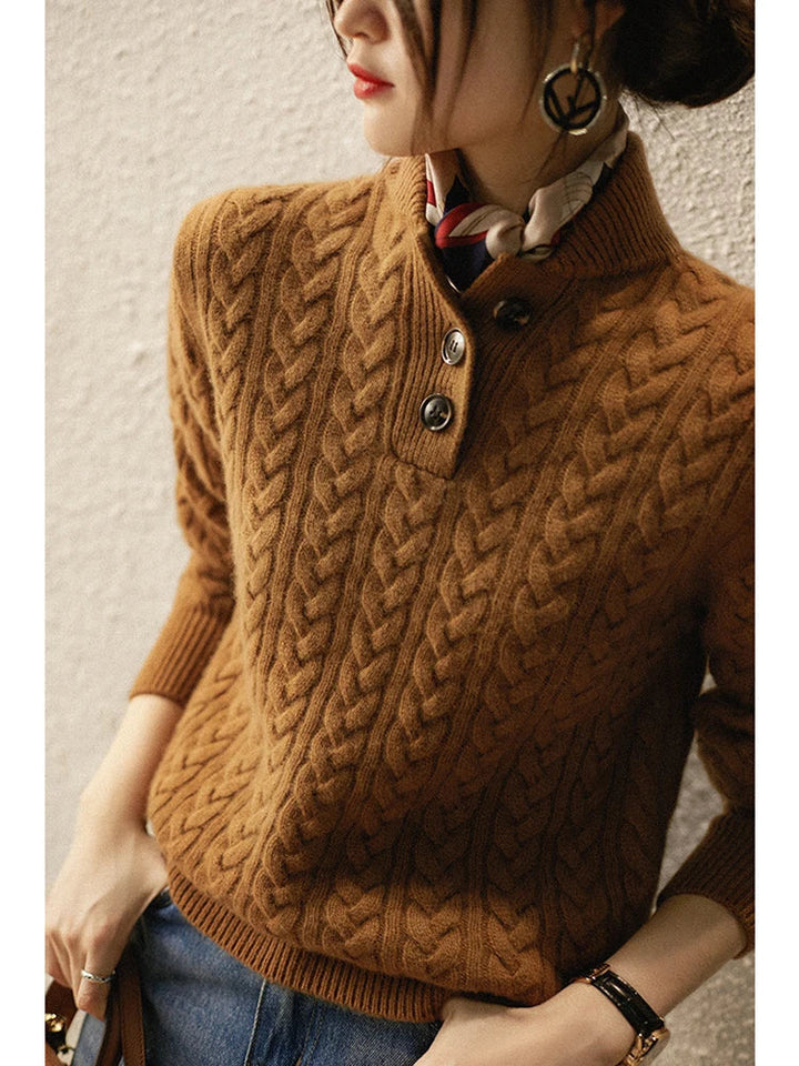 Arden Knopf-Down Pullover