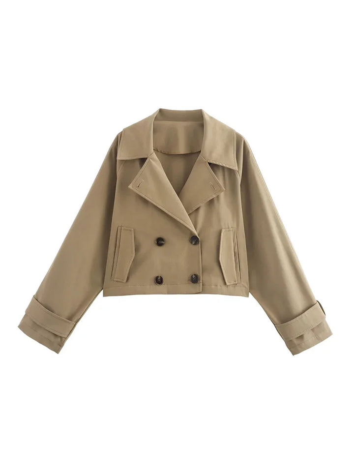 ILSE - Trench-coat court pour femme