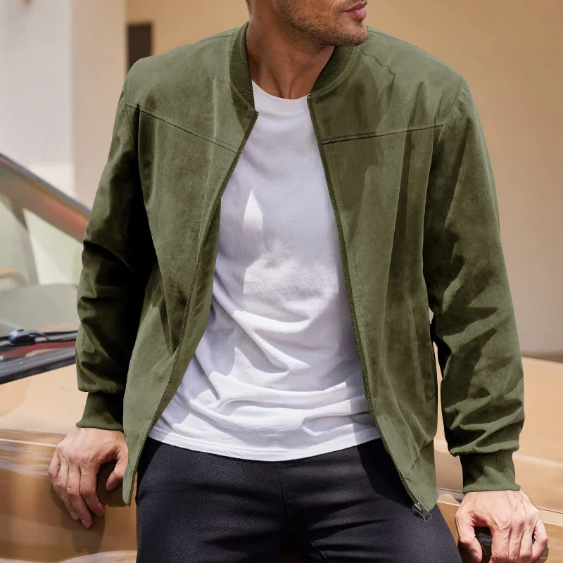 Herren Slim Fit Jacke – Minimalistisches Design