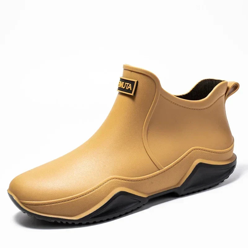 Regenstiefel für Herren mit rutschfester Sohle