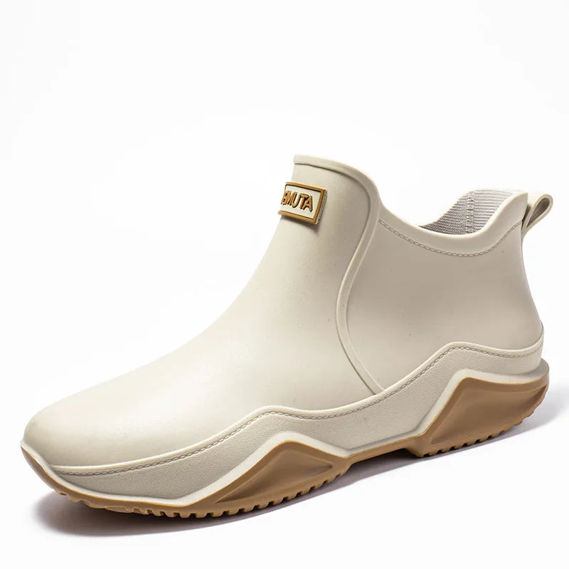 Regenstiefel für Herren mit rutschfester Sohle