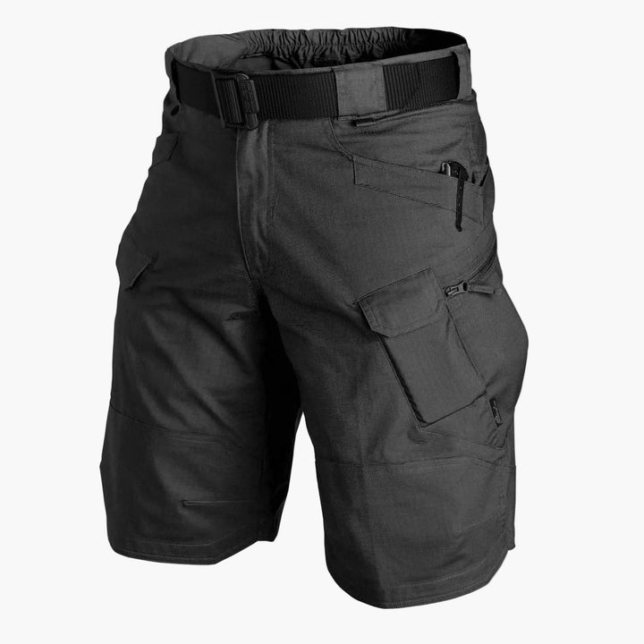 Outdoor-Shorts für Herren mit Multifunktionstaschen und Gürtel