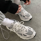 Unisex Sneaker flach – Alltagsschuh mit Schnürung