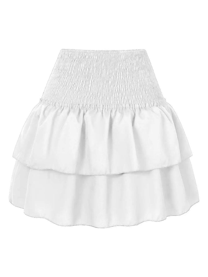 Livia-Blumige Rüschenshort für Frauen