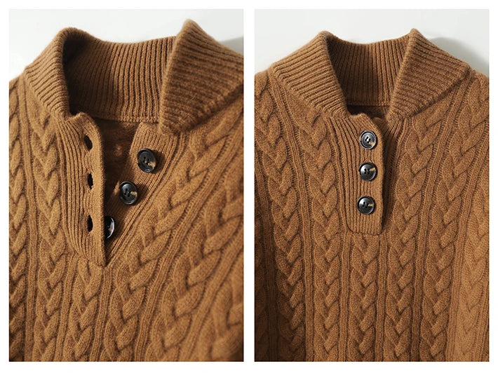 Arden Knopf-Down Pullover