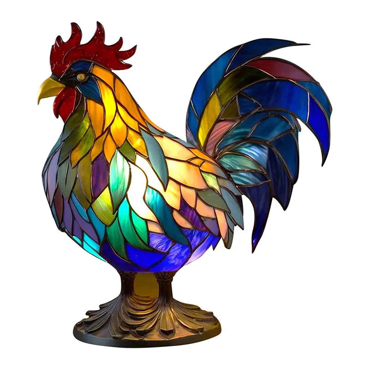Bunte Tierlampe