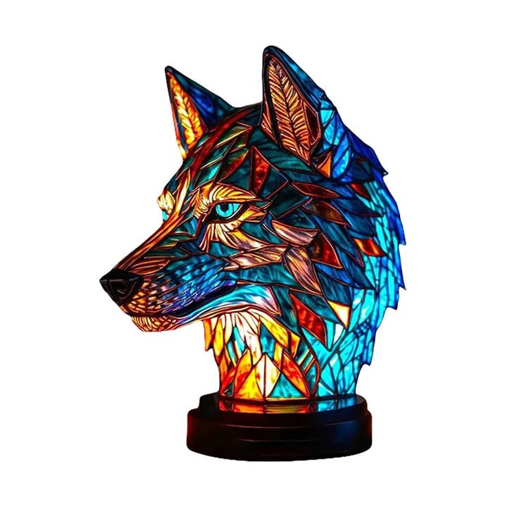 Bunte Tierlampe