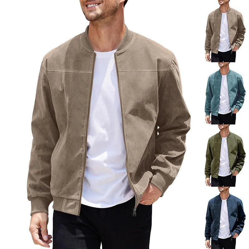 Herren Slim Fit Jacke – Minimalistisches Design