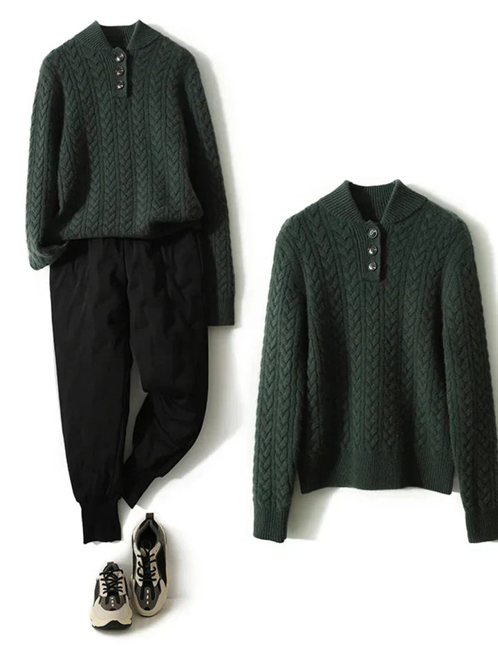 Arden Knopf-Down Pullover
